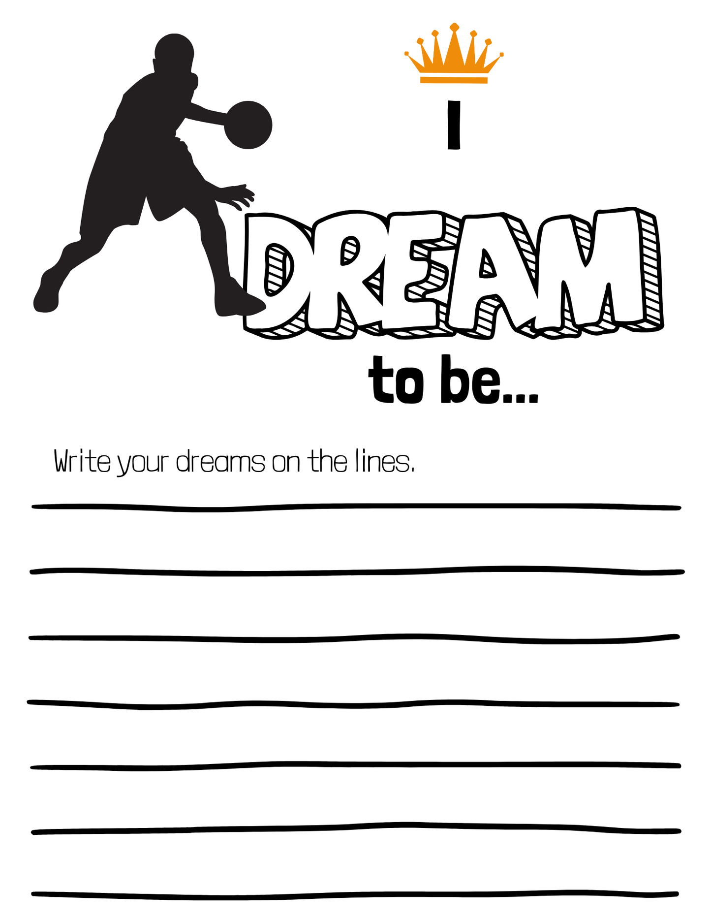 Dribble & Dream Coloring Activity Book For Boys Ages 2+