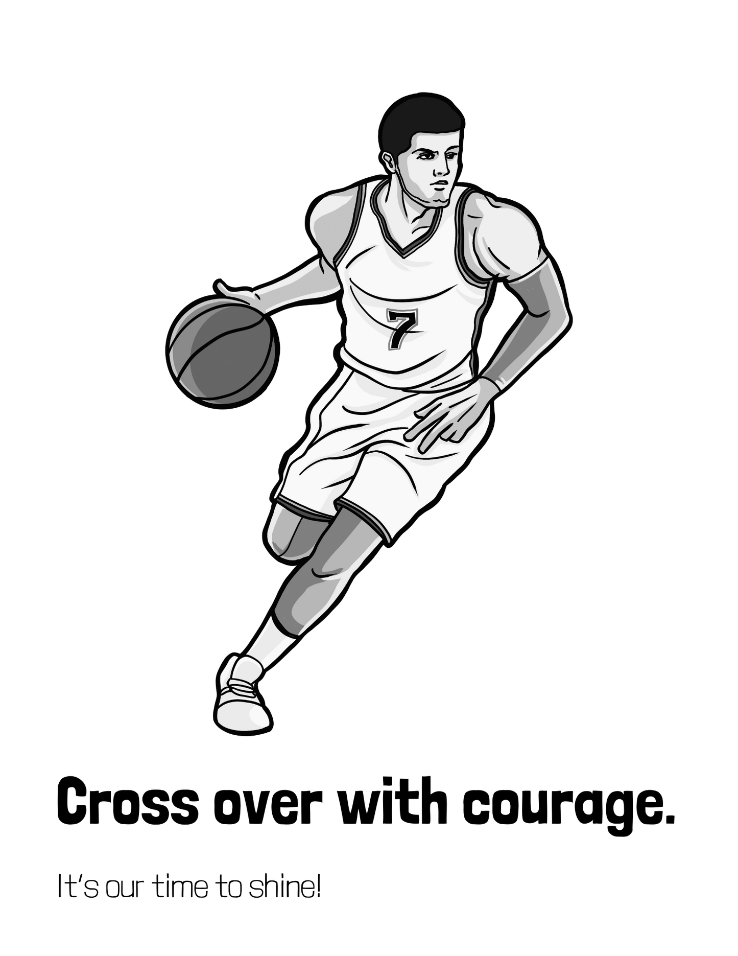 Dribble & Dream Coloring Activity Book For Boys Ages 2+