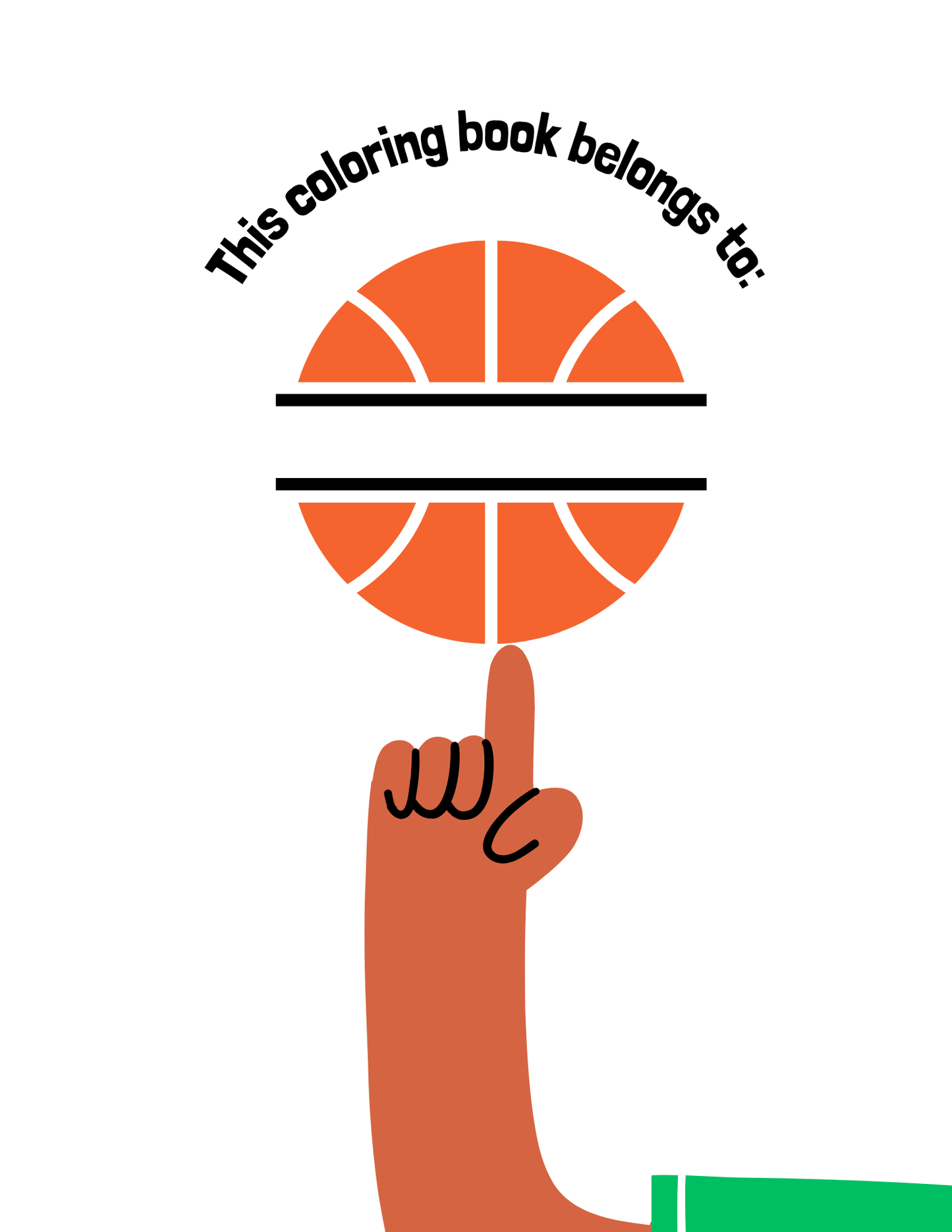 Dribble & Dream Coloring Activity Book For Boys Ages 2+