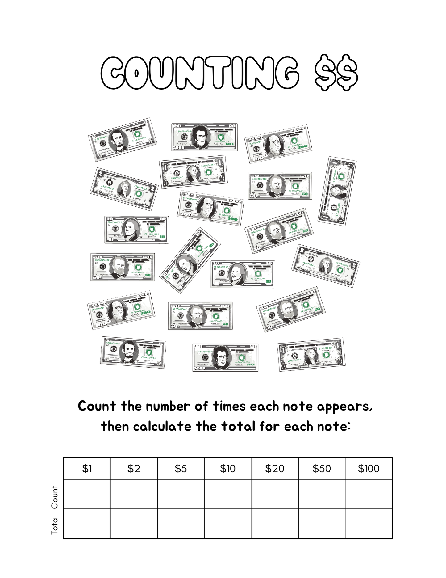 Financial Literacy for Every Child**Saving Money** Coloring Activity Book!