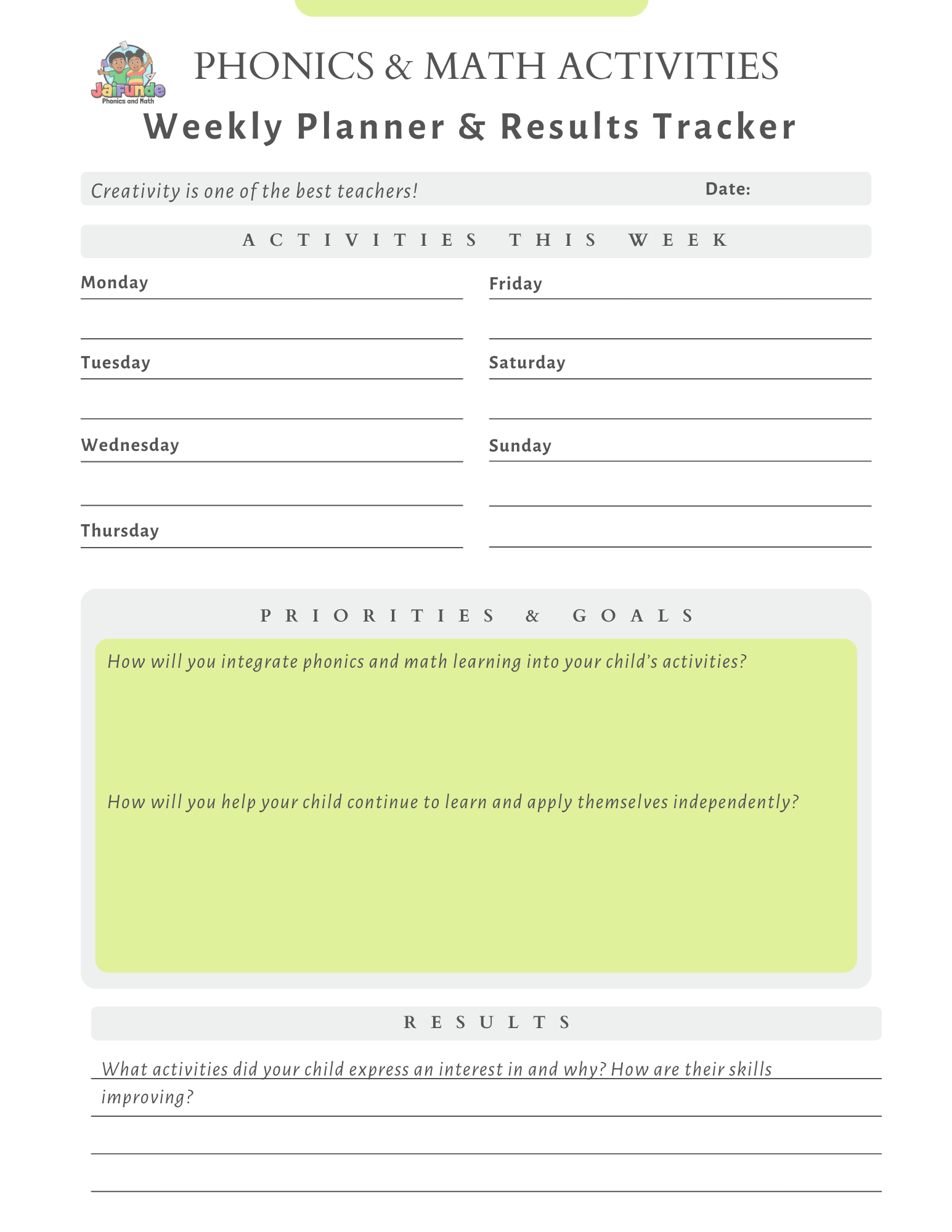 Tracking your child's academic growth is fun and effective! – My Store