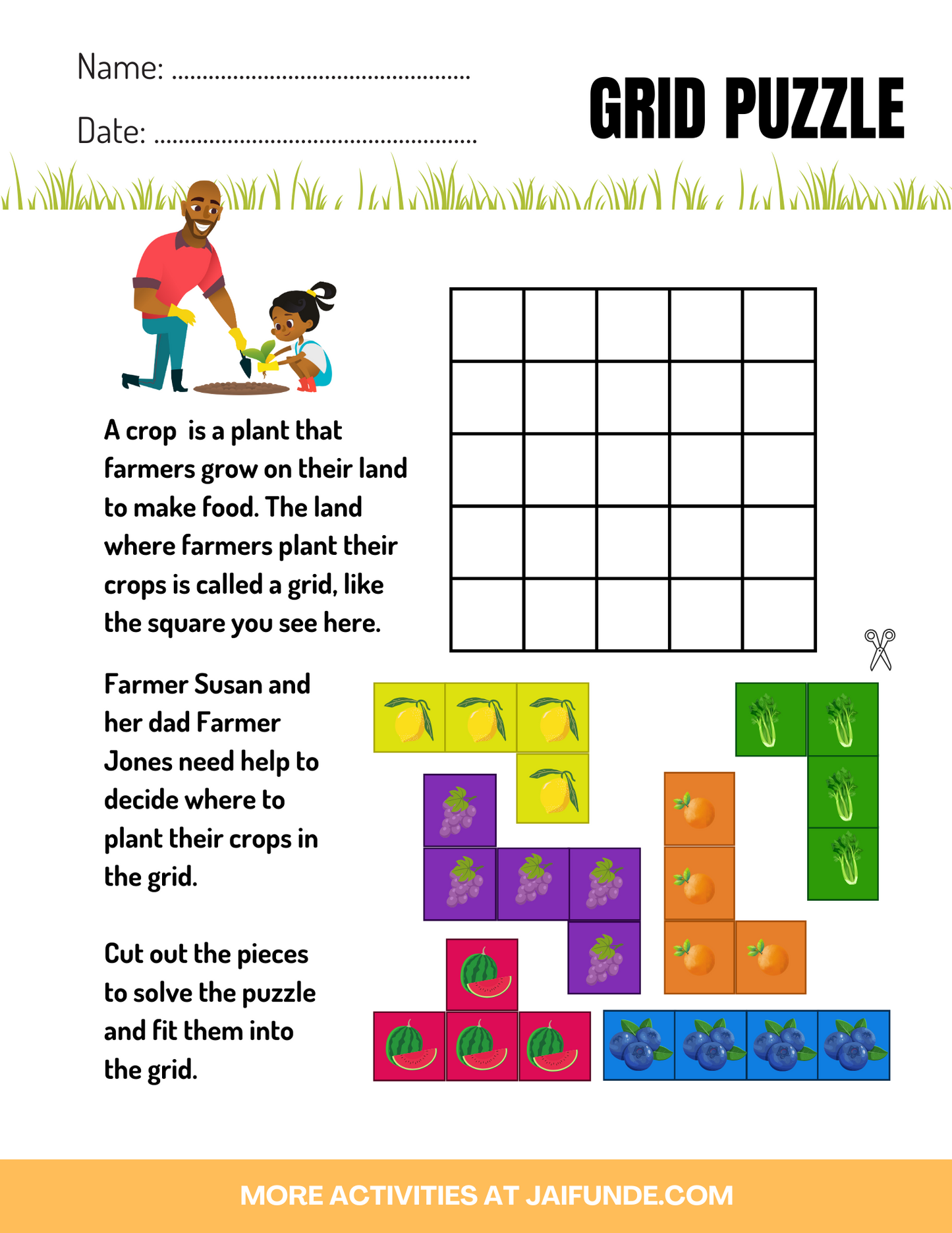 Farmer Math Adventure For Ages 3+