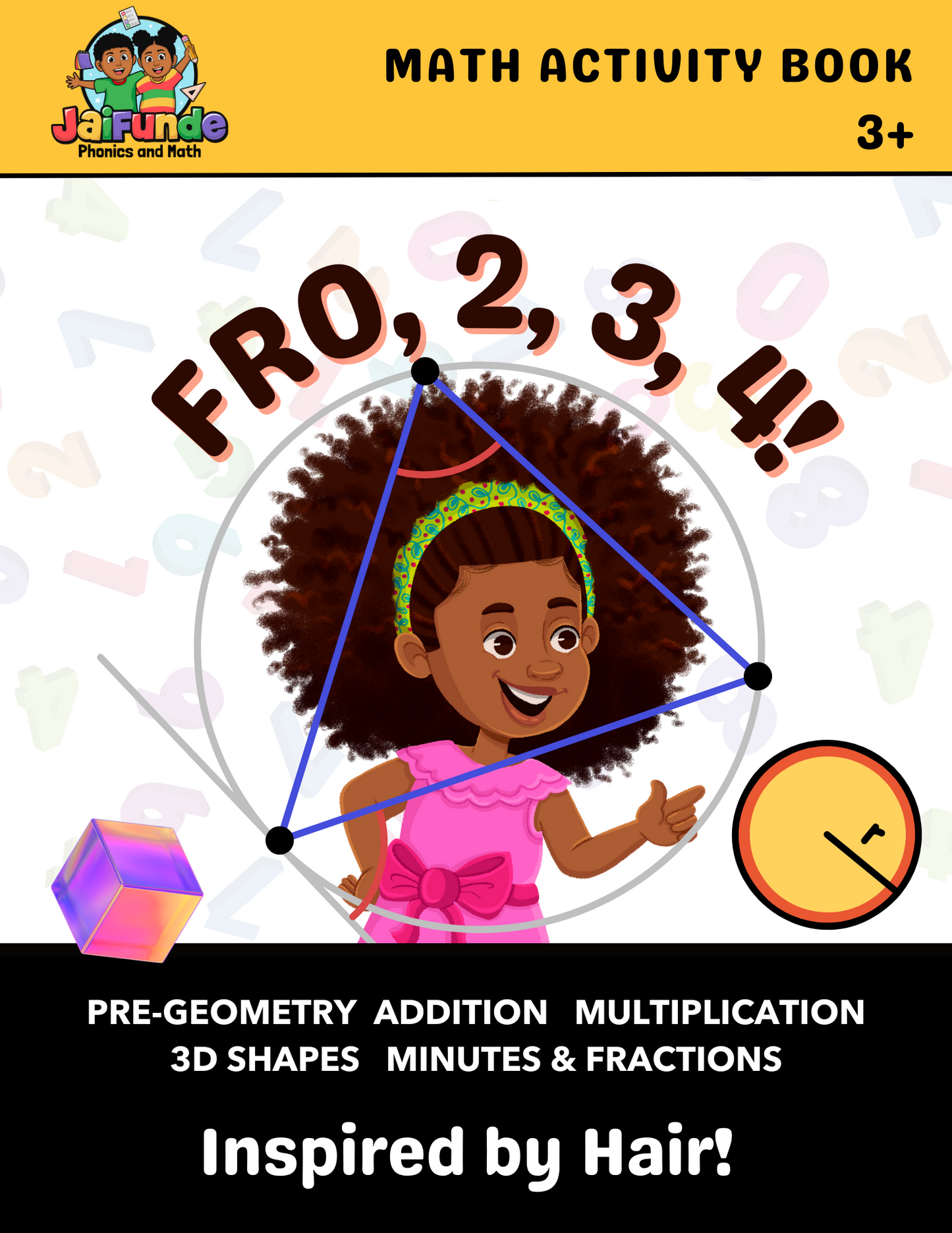 FRO, 2, 3,4! MATH ACTIVITY BOOK (3+)