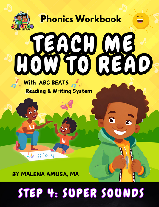 STEP 4: Super Sounds Mastery Workbook! *** ABC BEATS Reading & Writing System