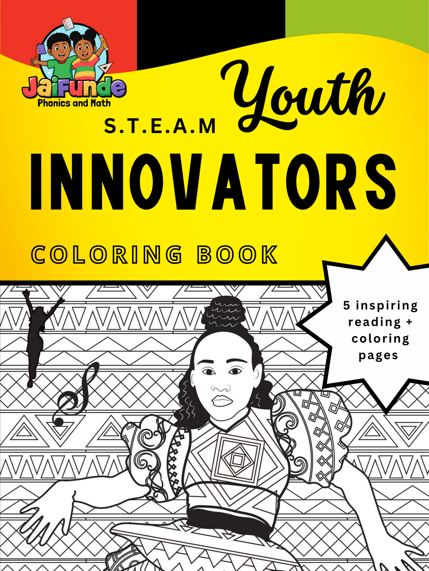 Youth S.T.E.A.M. Innovators Coloring Book