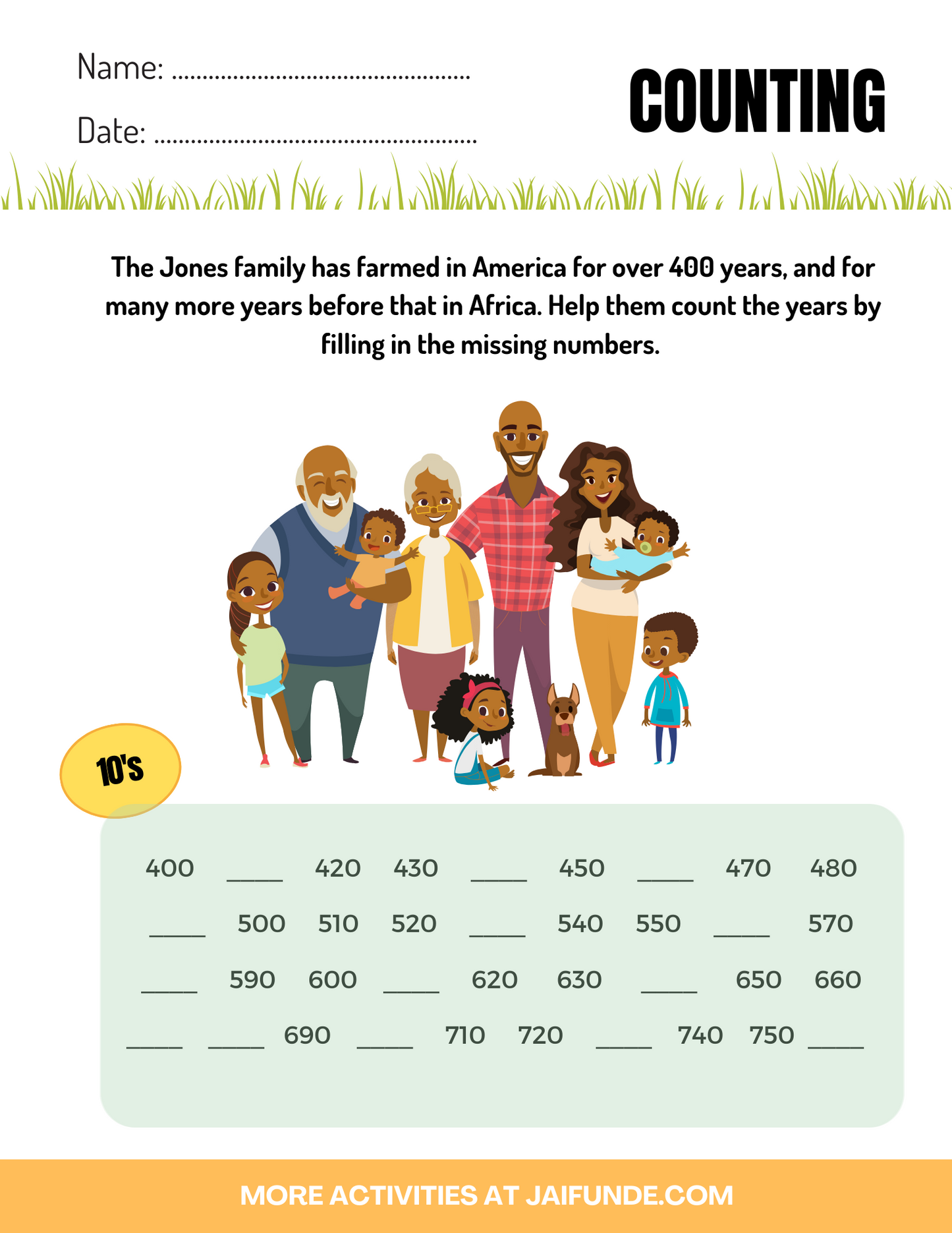 Farmer Math Adventure For Ages 3+