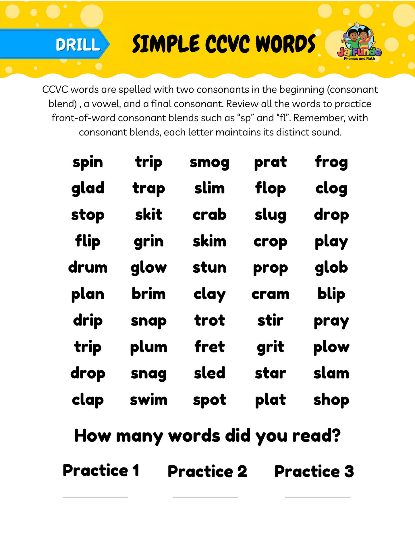 STEP 3: Letter Blends Mastery Workbook! *** ABC BEATS Reading & Writing System