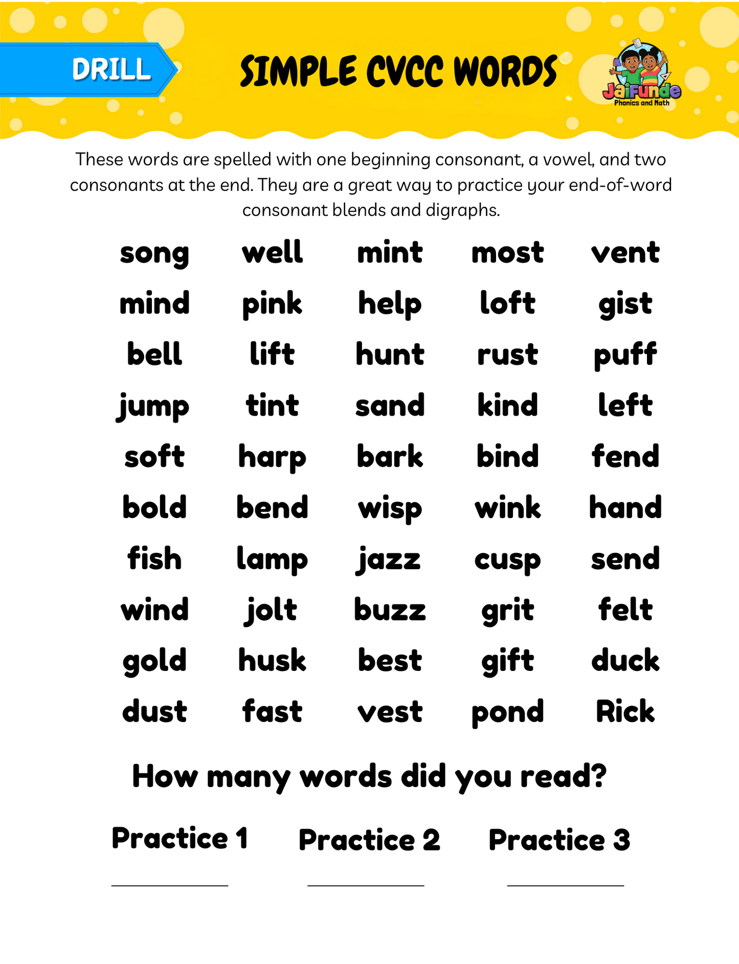 STEP 3: Letter Blends Mastery Workbook! *** ABC BEATS Reading & Writing System