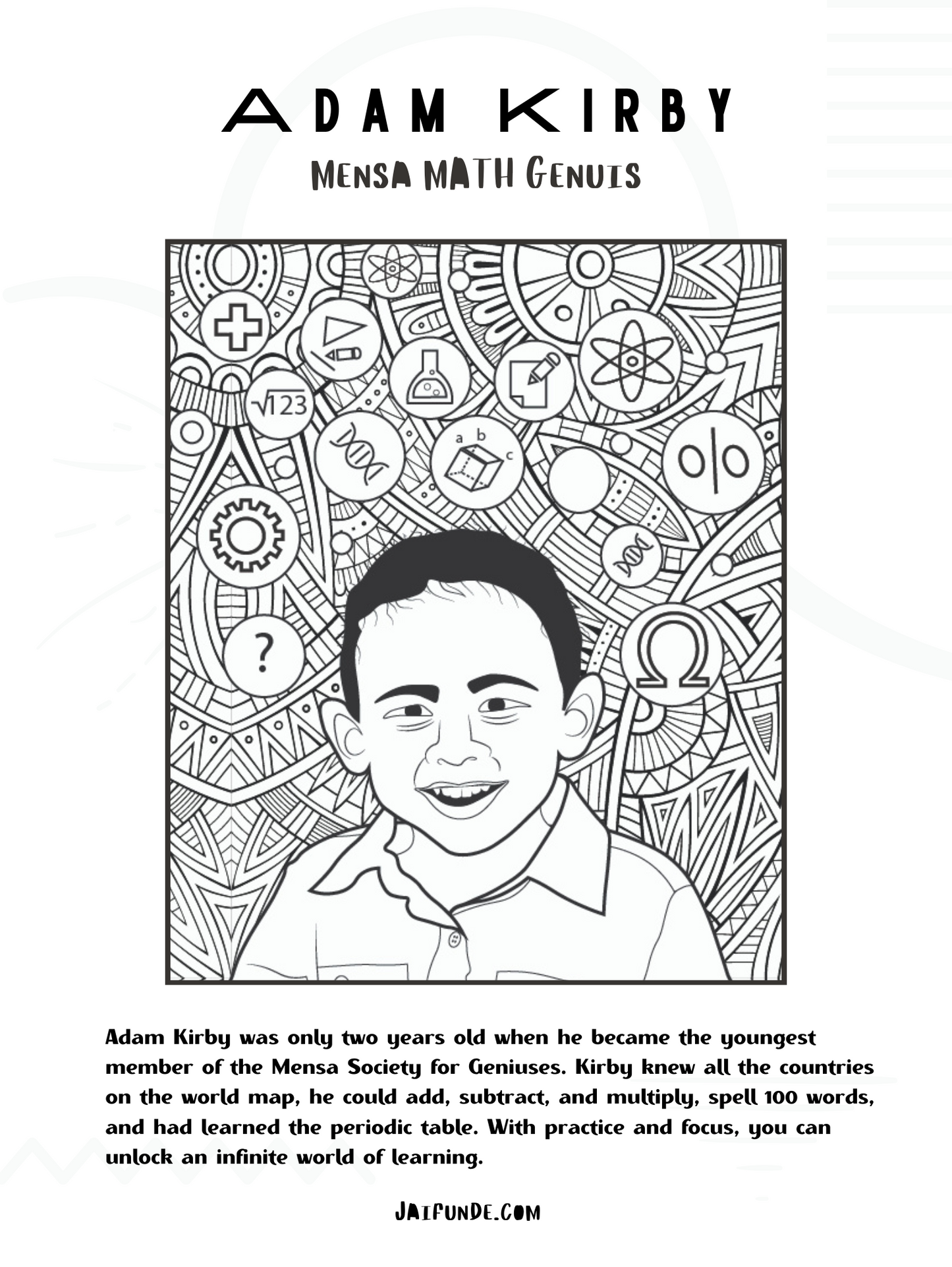 Youth S.T.E.A.M. Innovators Coloring Book