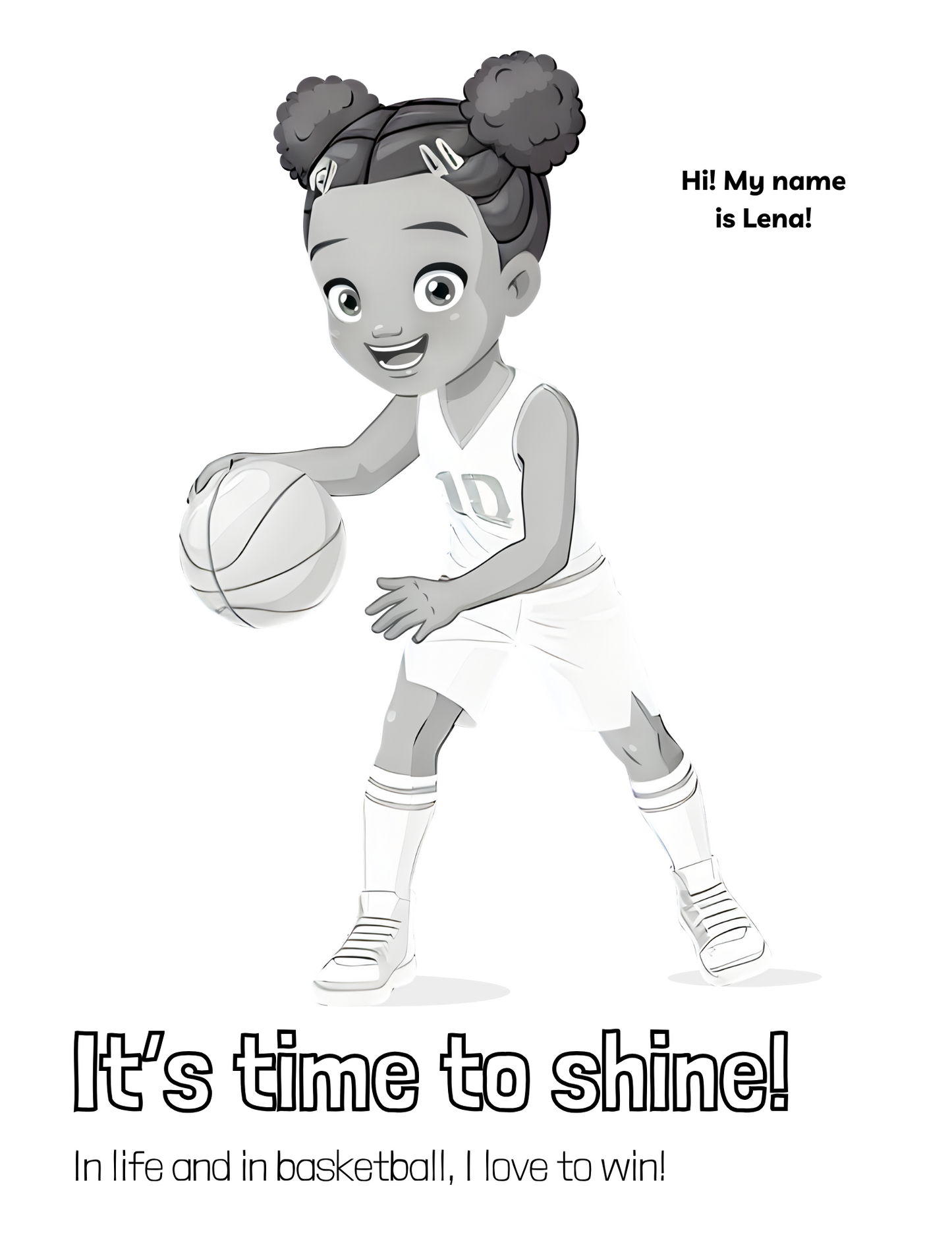 **UPDATED**Dribble & Dream Girls' Coloring Activity Book for Ages 2+