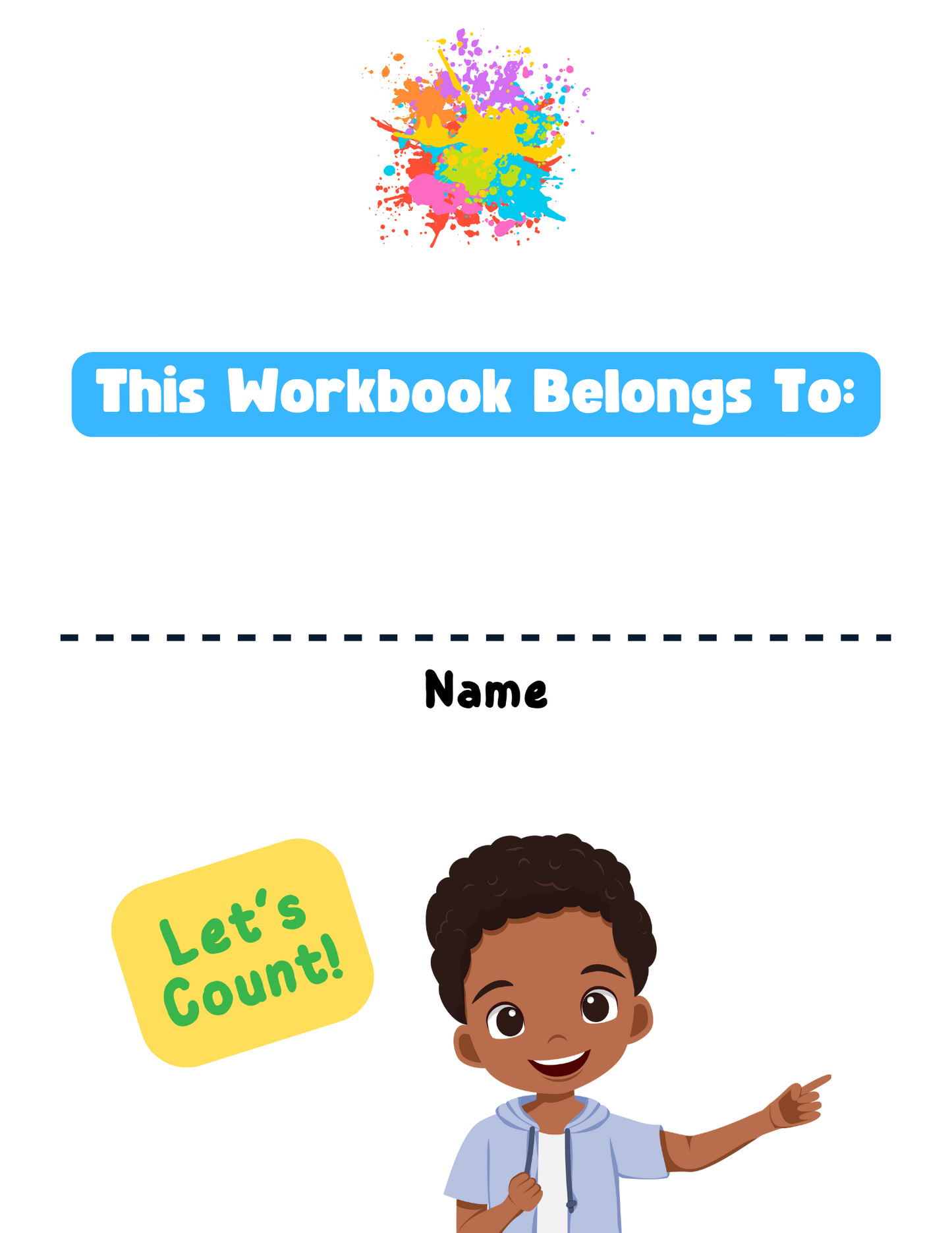 Counting Numbers 0- 10 & Beyond Workbook (85 Pages) | Universal PreK - K Counting Skills 🌠