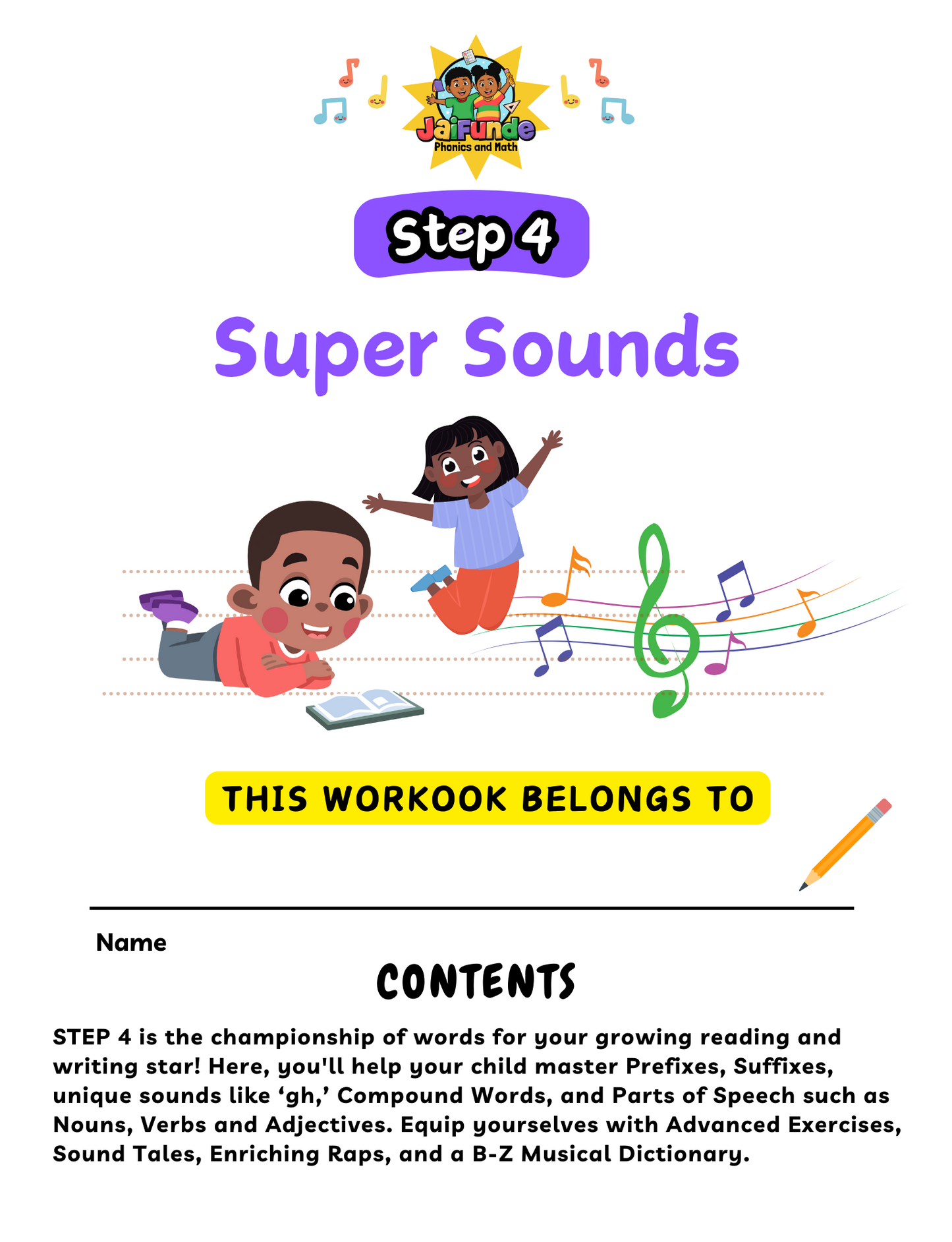 STEP 4: Super Sounds Mastery Workbook! *** ABC BEATS Reading & Writing System