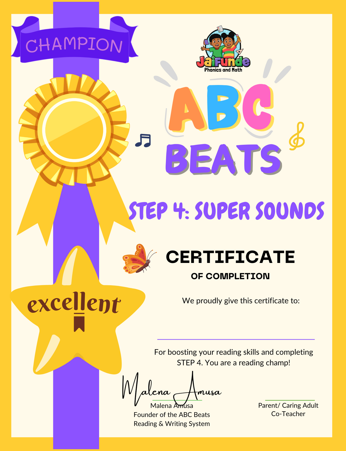 STEP 4: Super Sounds Mastery Workbook! *** ABC BEATS Reading & Writing System