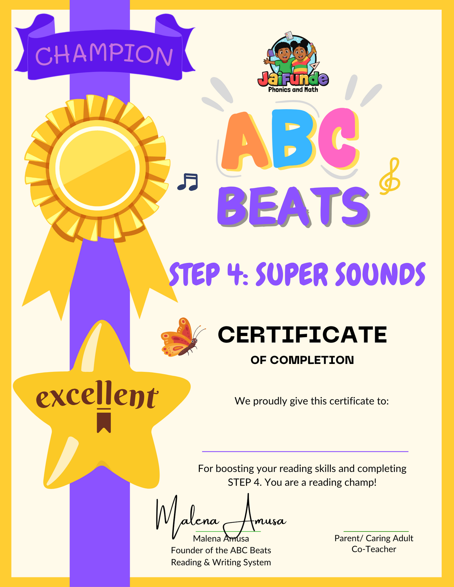 STEP 4: Super Sounds Mastery Workbook! *** ABC BEATS Reading & Writing System