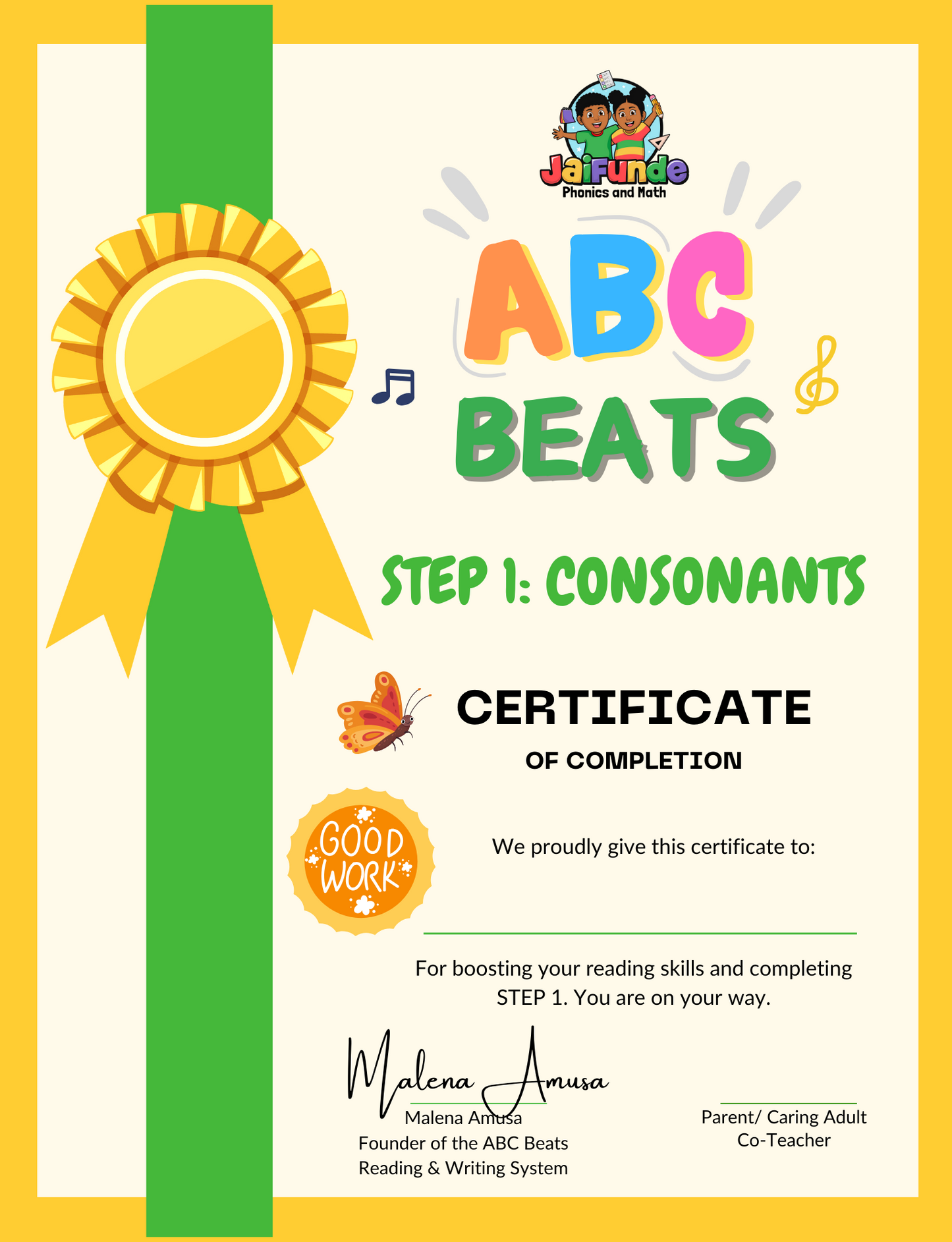 STEP 1: Consonant Mastery Workbook! *** Teach Me How To Read With ABC Beats