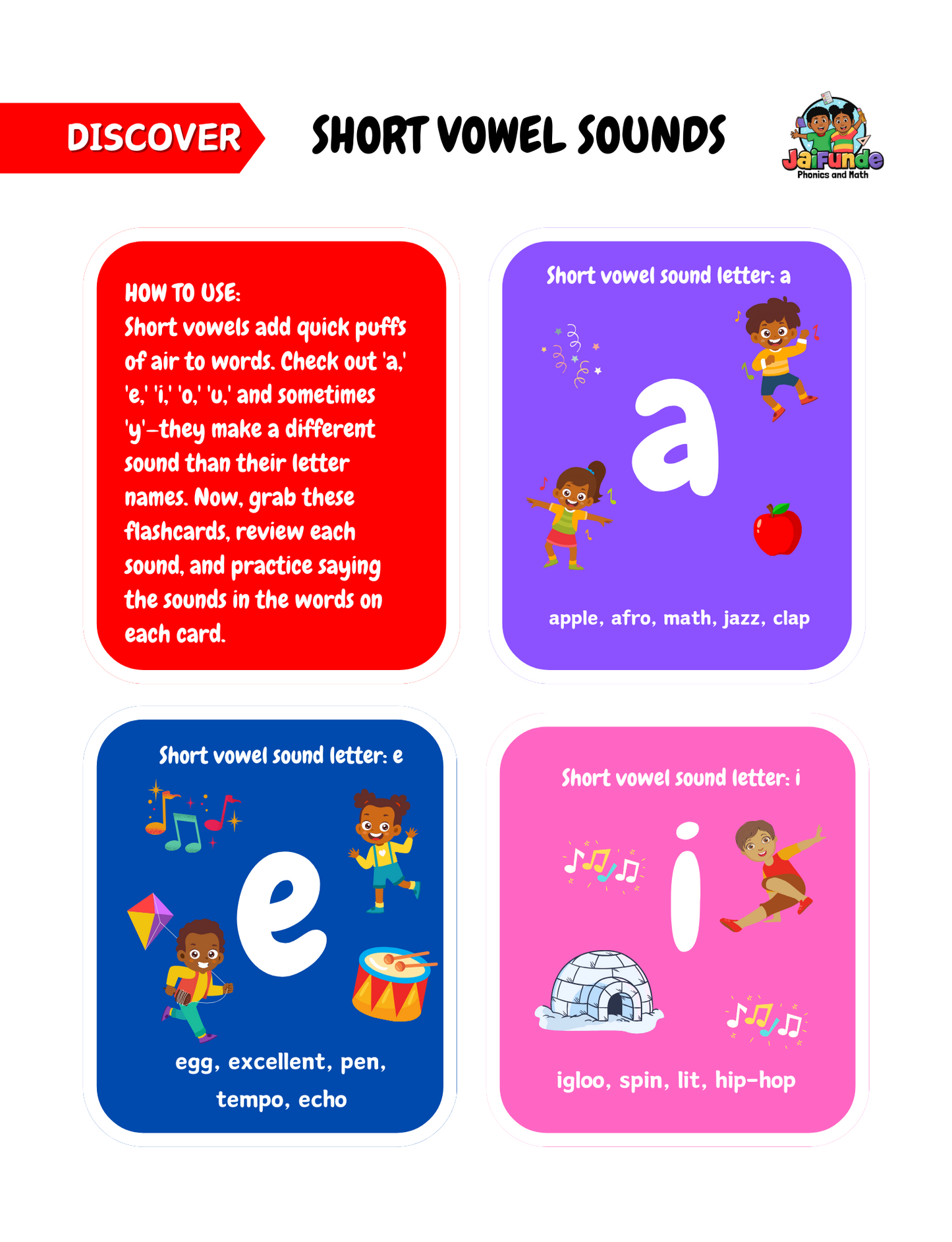 STEP 2: Vowels Mastery Workbook! *** ABC BEATS Reading & Writing System