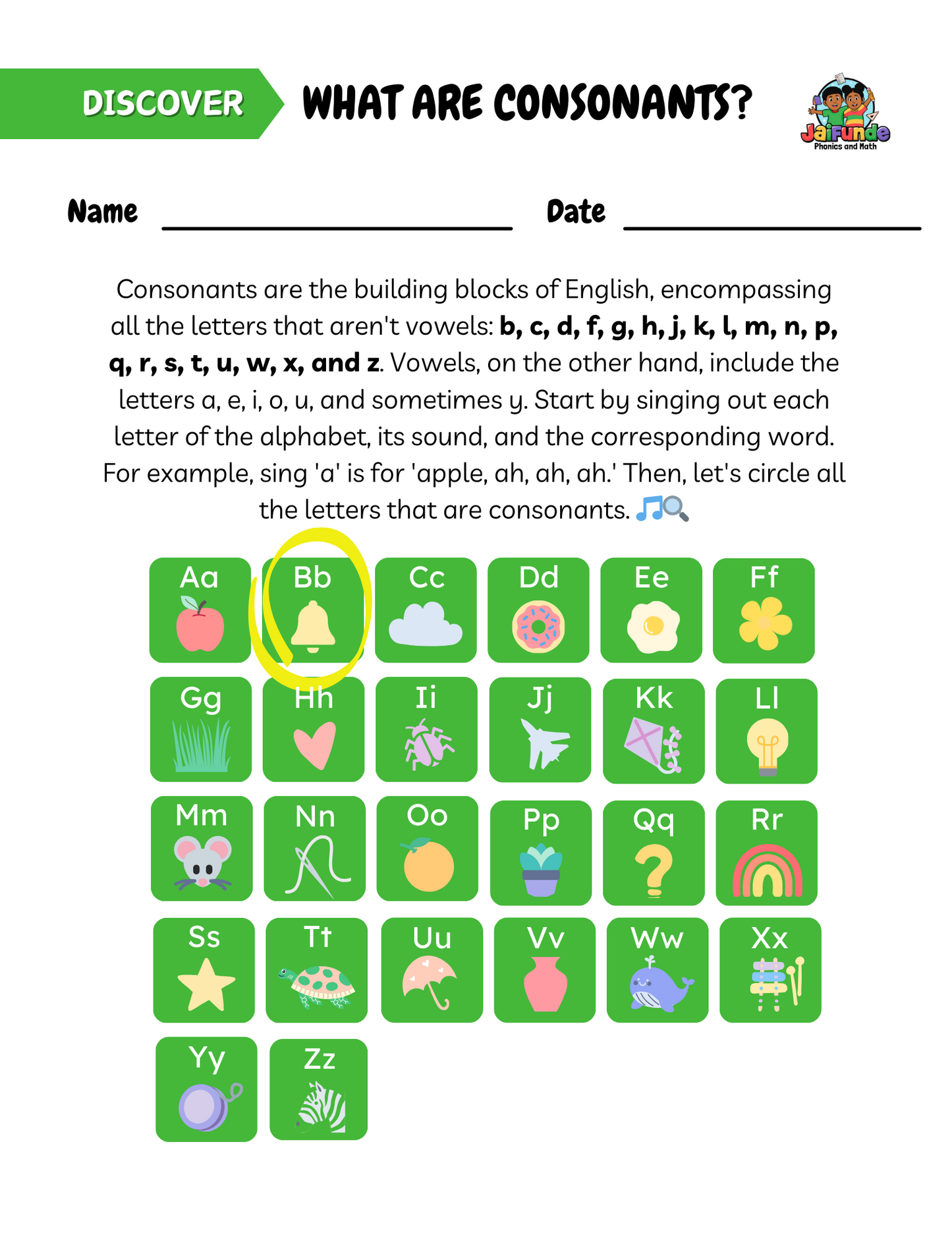 STEP 1: Consonant Mastery Workbook! *** Teach Me How To Read With ABC Beats