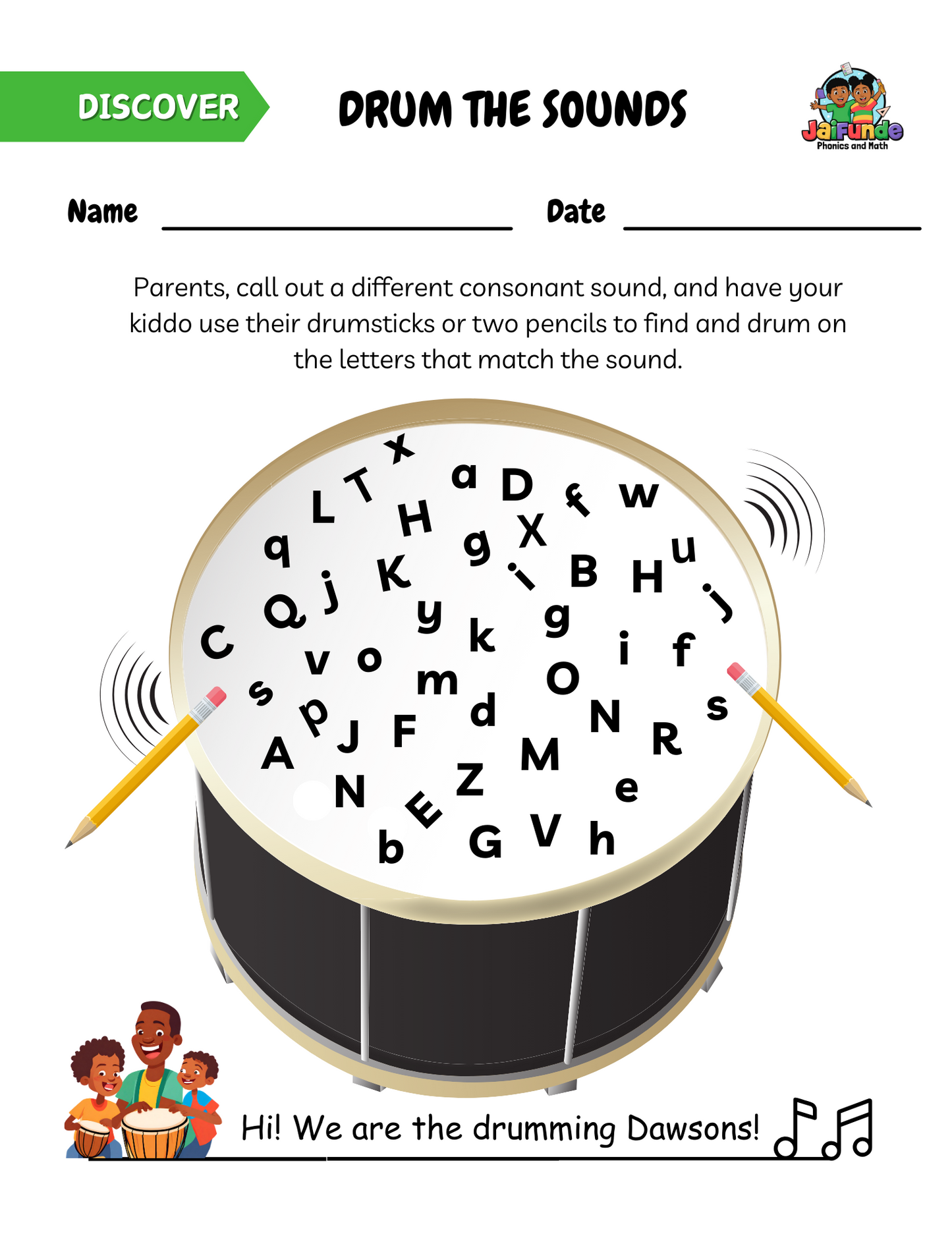 STEP 1: Consonant Mastery Workbook! *** Teach Me How To Read With ABC Beats