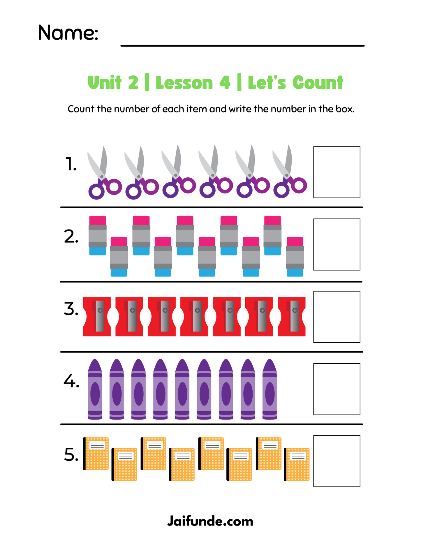 Counting Numbers 0- 10 & Beyond Workbook (85 Pages) | Universal PreK - K Counting Skills 🌠