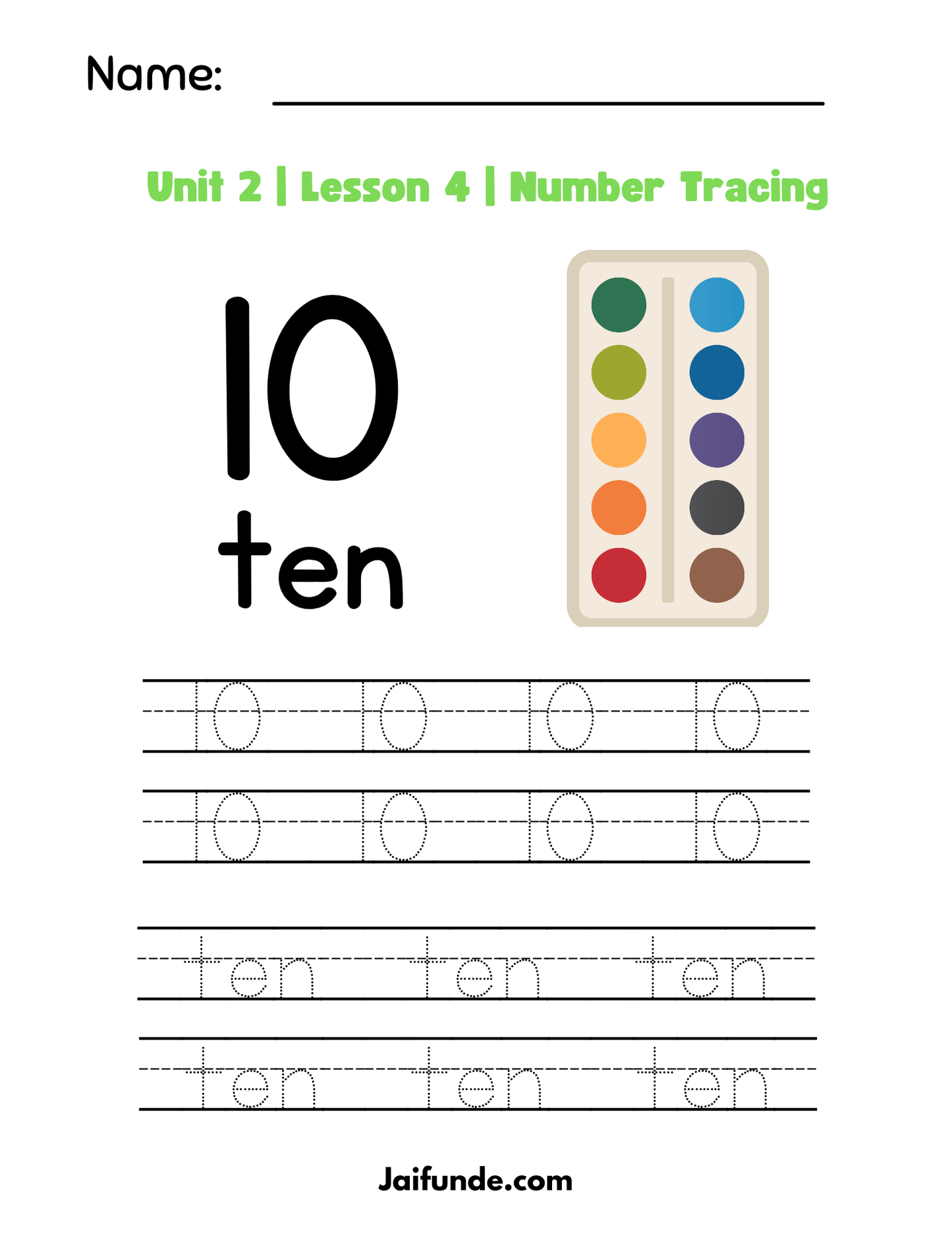 Counting Numbers 0- 10 & Beyond Workbook (85 Pages) | Universal PreK - K Counting Skills 🌠