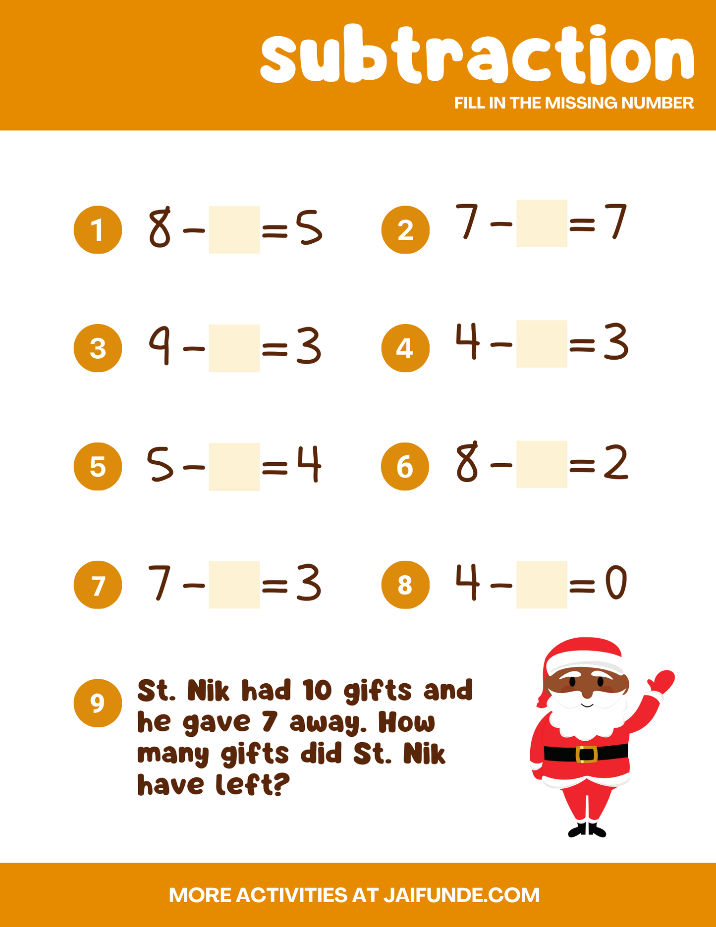 Mathy Christmas to You! Activity Book for Pre-K to 2nd Grade!