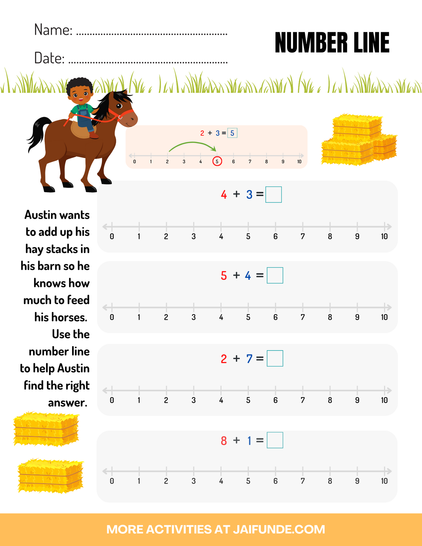 Farmer Math Adventure For Ages 3+