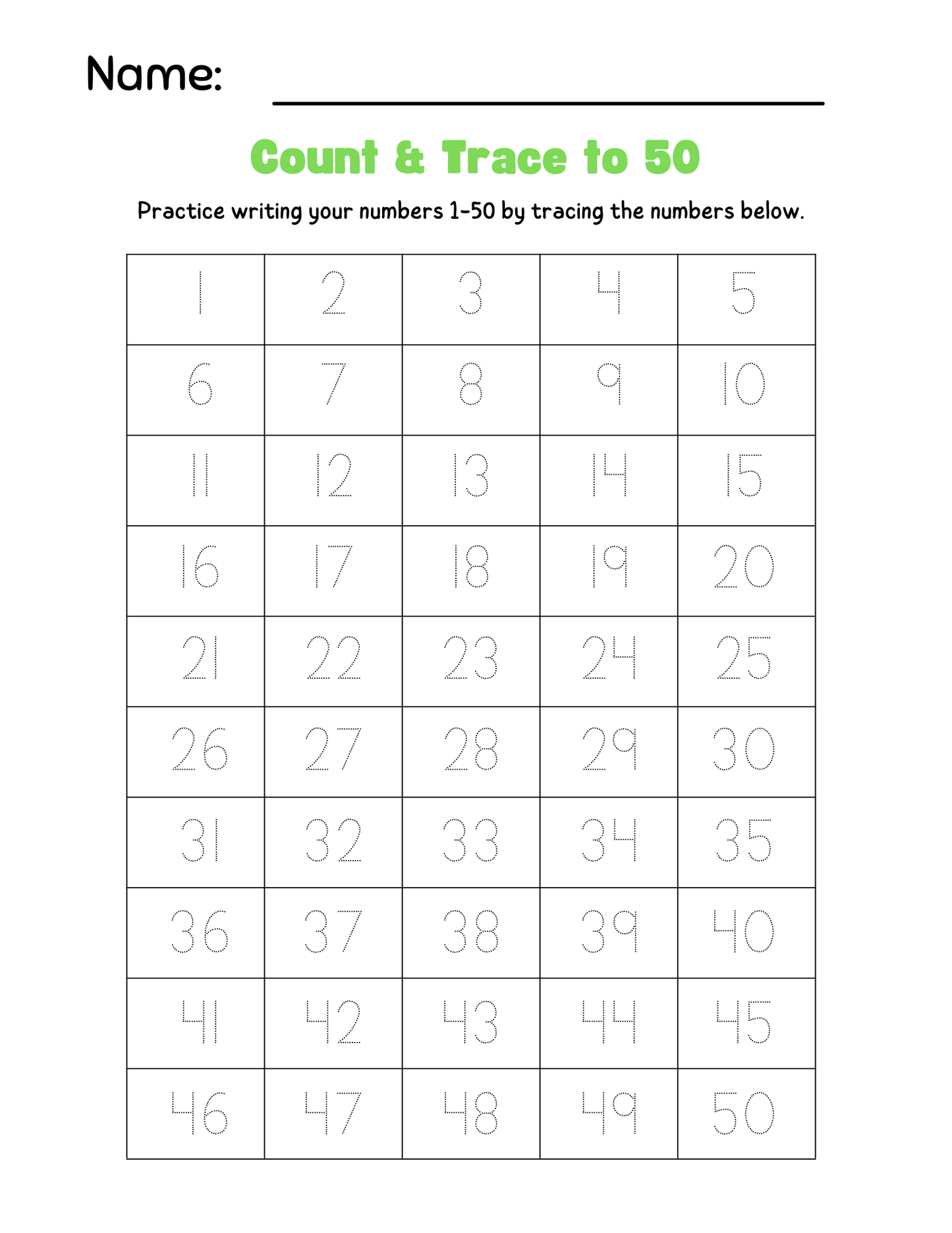 Counting Numbers 0- 10 & Beyond Workbook (85 Pages) | Universal PreK - K Counting Skills 🌠